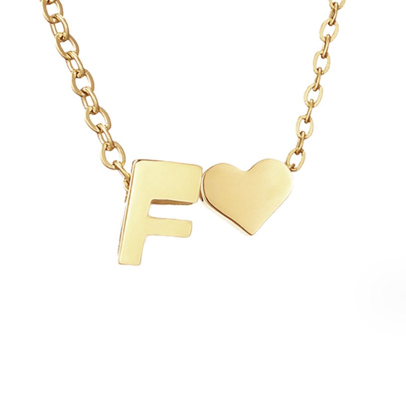 Collar Forever Love & Letter de Oro