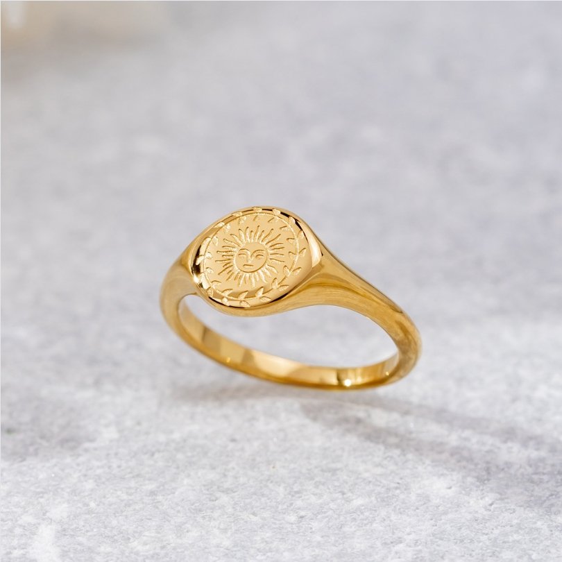 Anillo Summer Solstice de Oro