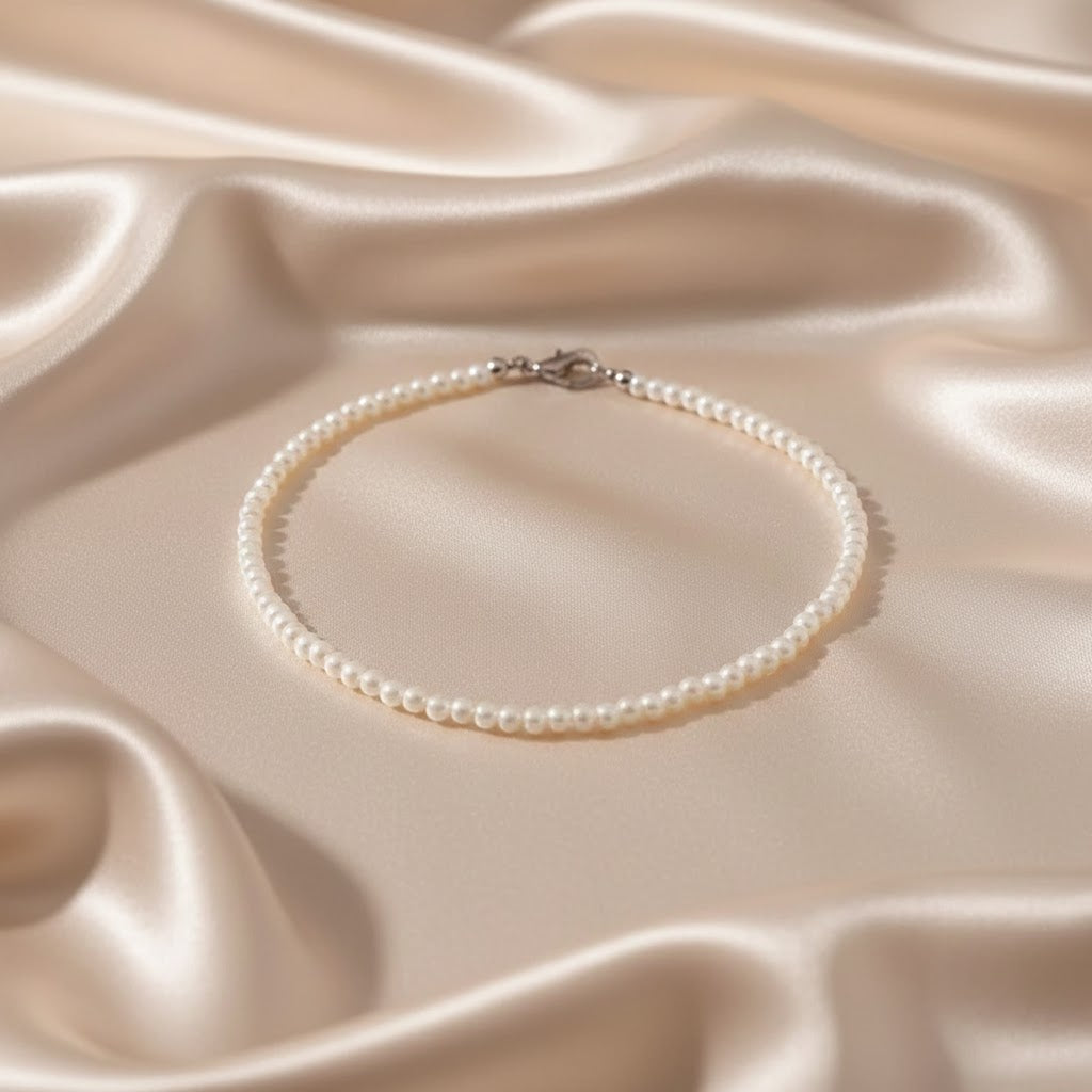 Collar de Perla en Plata